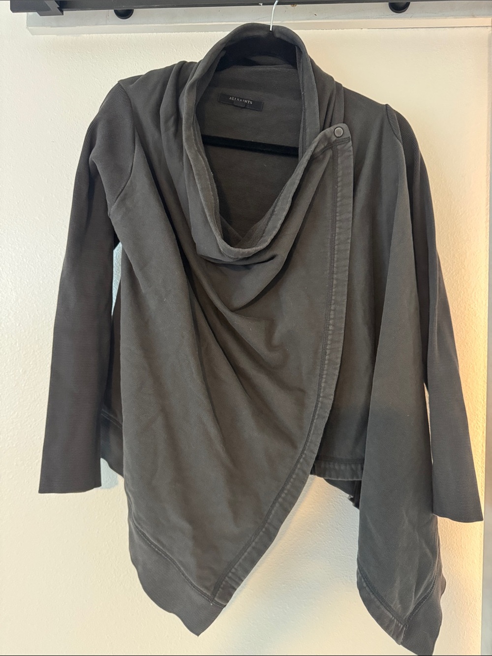 AllSaints Small Black Knit Sweater